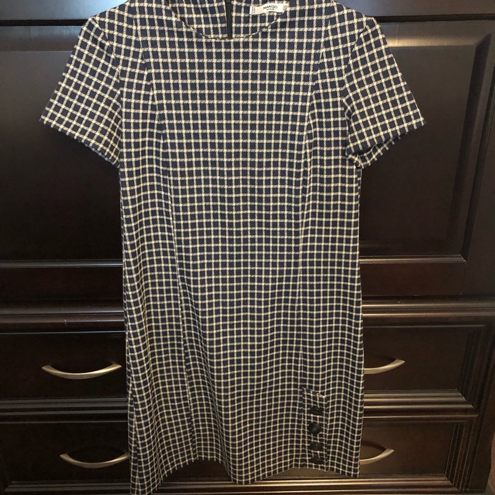 Mango Dress Checkered